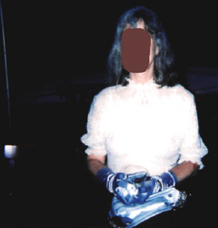 totally wasted after a full night of her tits blatantly exposed all night in every sheer fabric in public . Sorry but the uncensored copy of this photo got lost in a computer crash