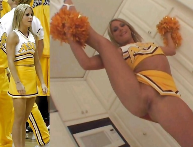 pictures upskirt Sexy cheerleaders