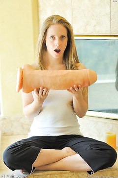 wives with large objects in pussy