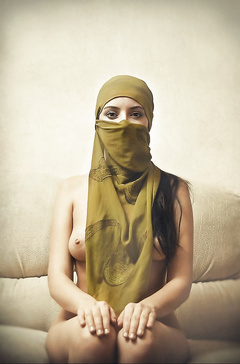 Cute arab woman